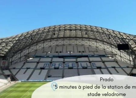 T4 Prado Velodrome Plage 3 Chambres Marsella Exterior foto